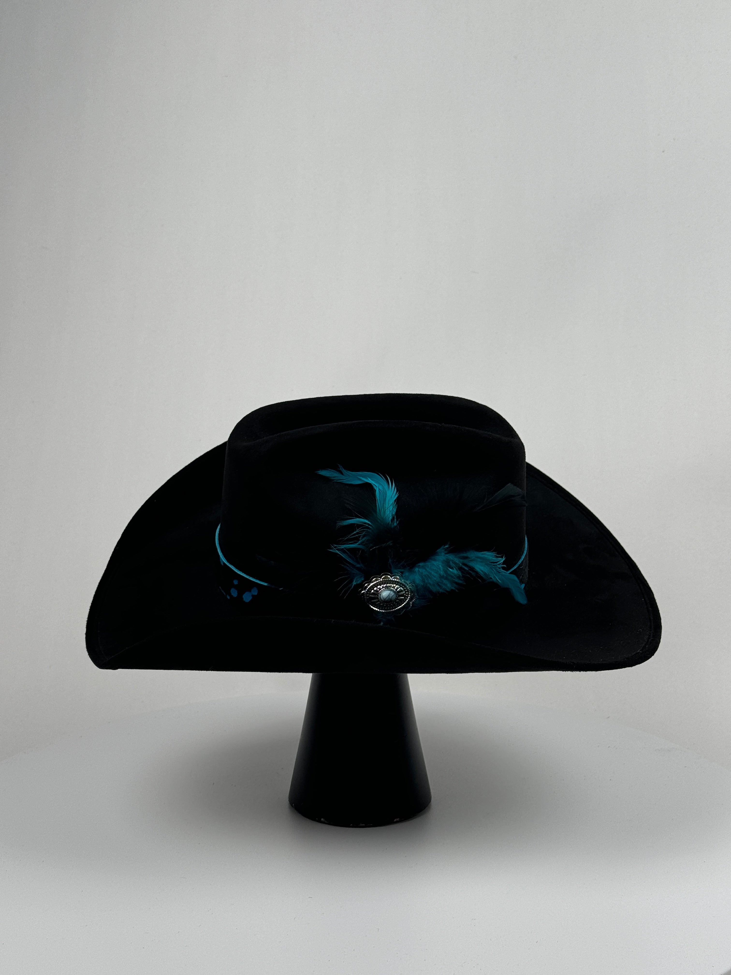 Leather Band Cowboy Hat