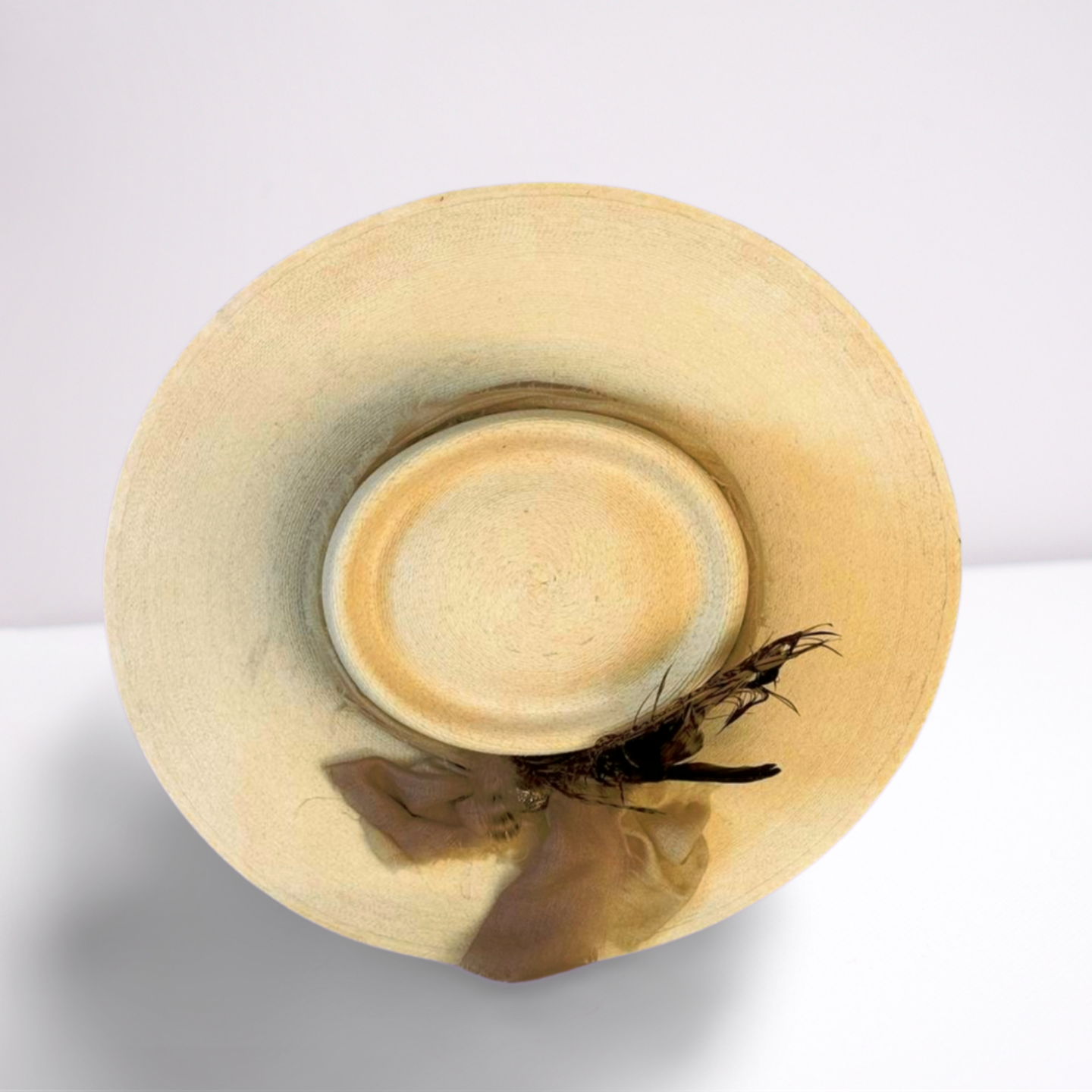 Atwood Scarf Band Straw Boater Hat