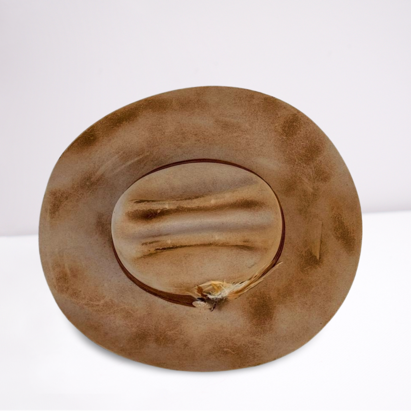 Justin Leather Band Wool Cowboy Hat-Animo Hat Company