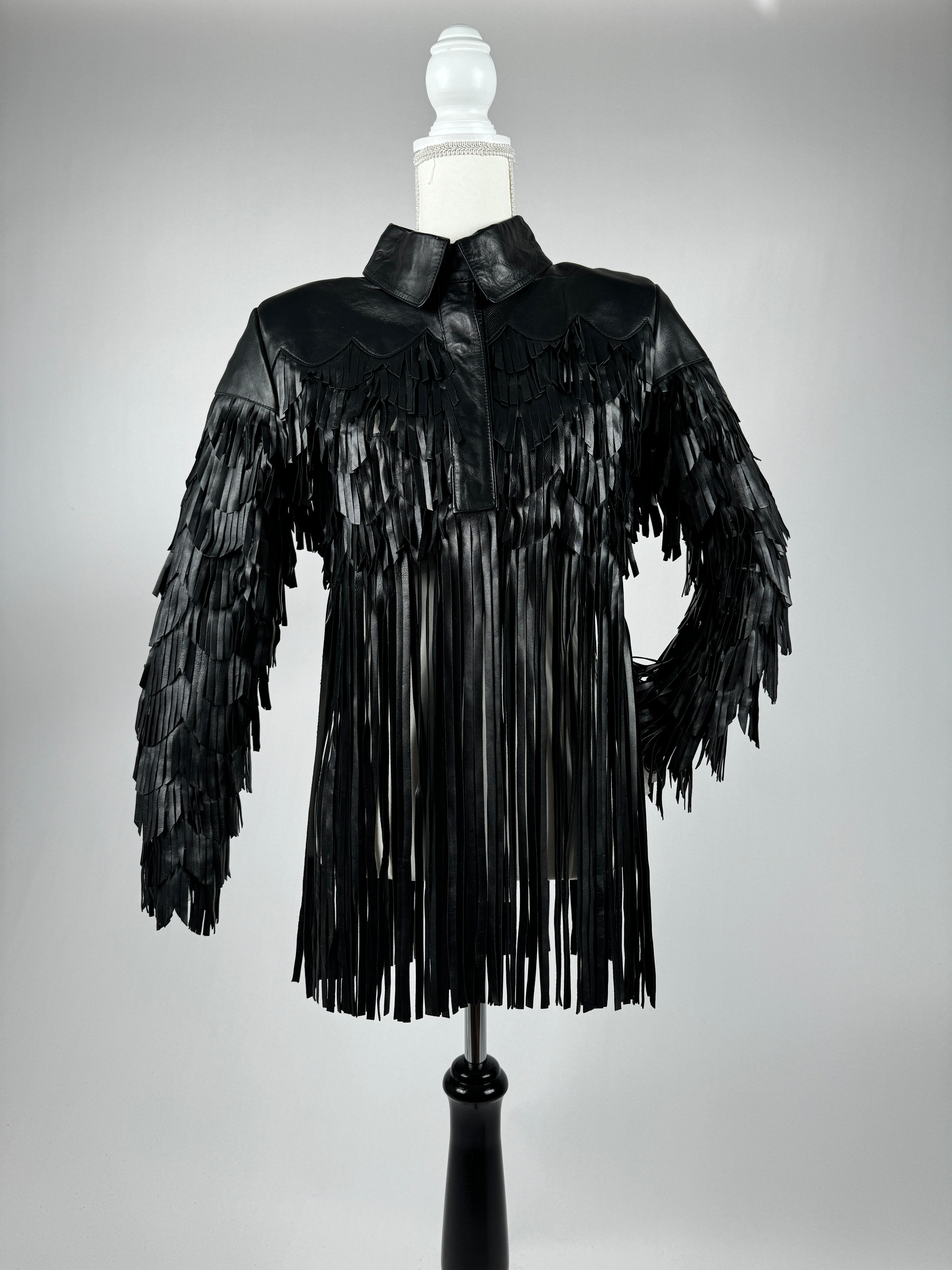 Super Light Fringe Shirt jacket