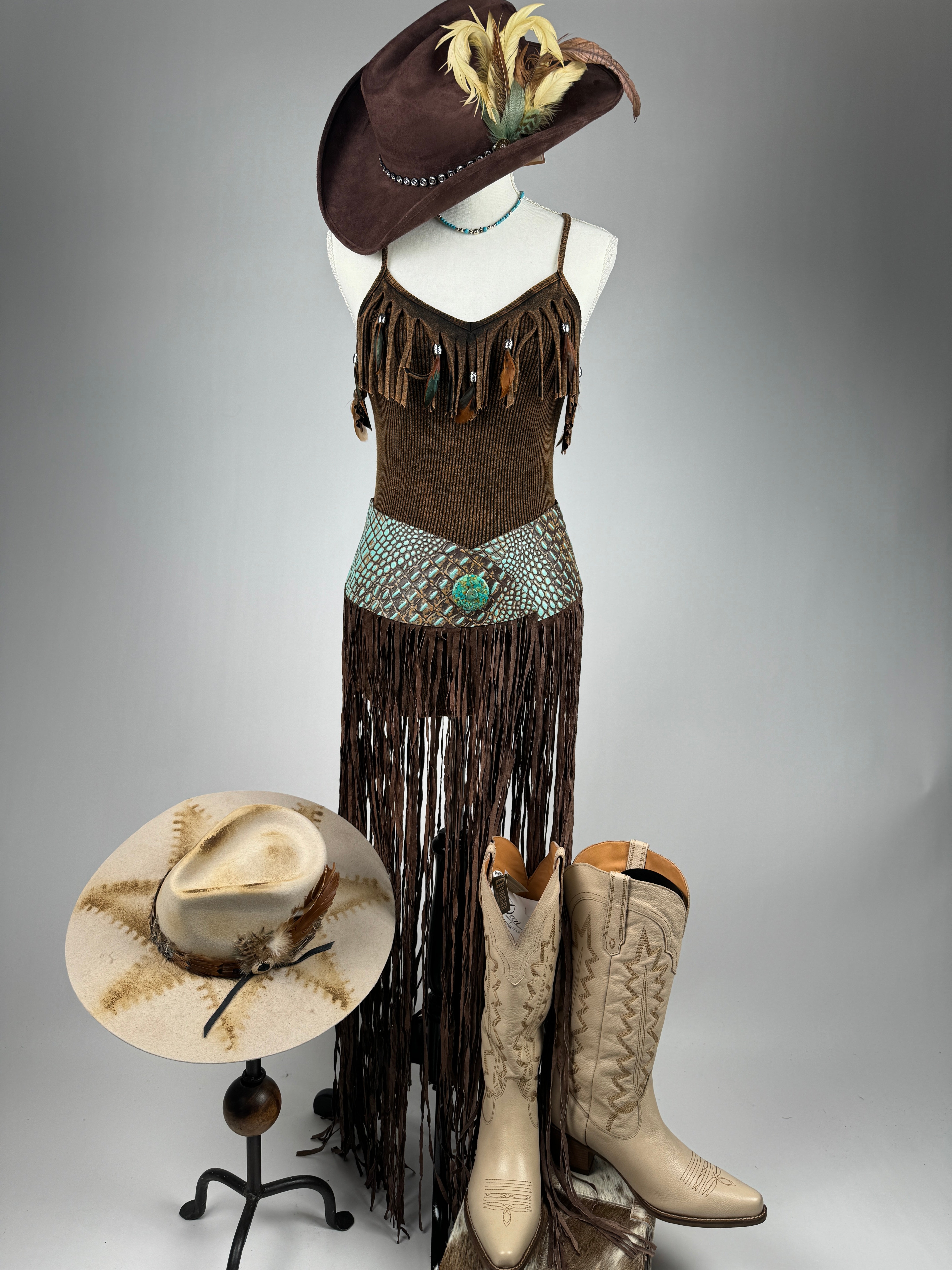 Corded Fringe Cami Top