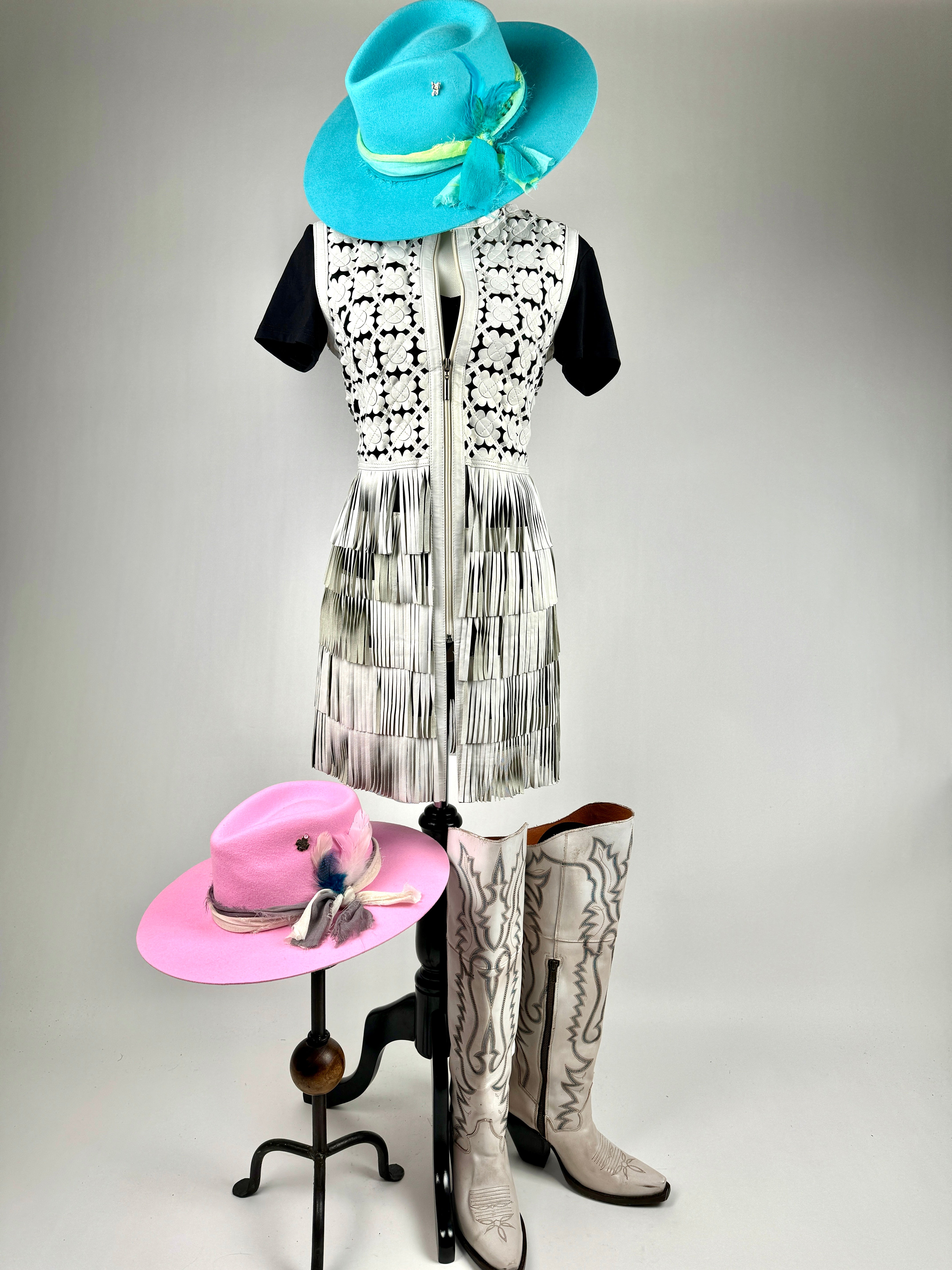 Daisy Design Mid Length Fringe Tunic