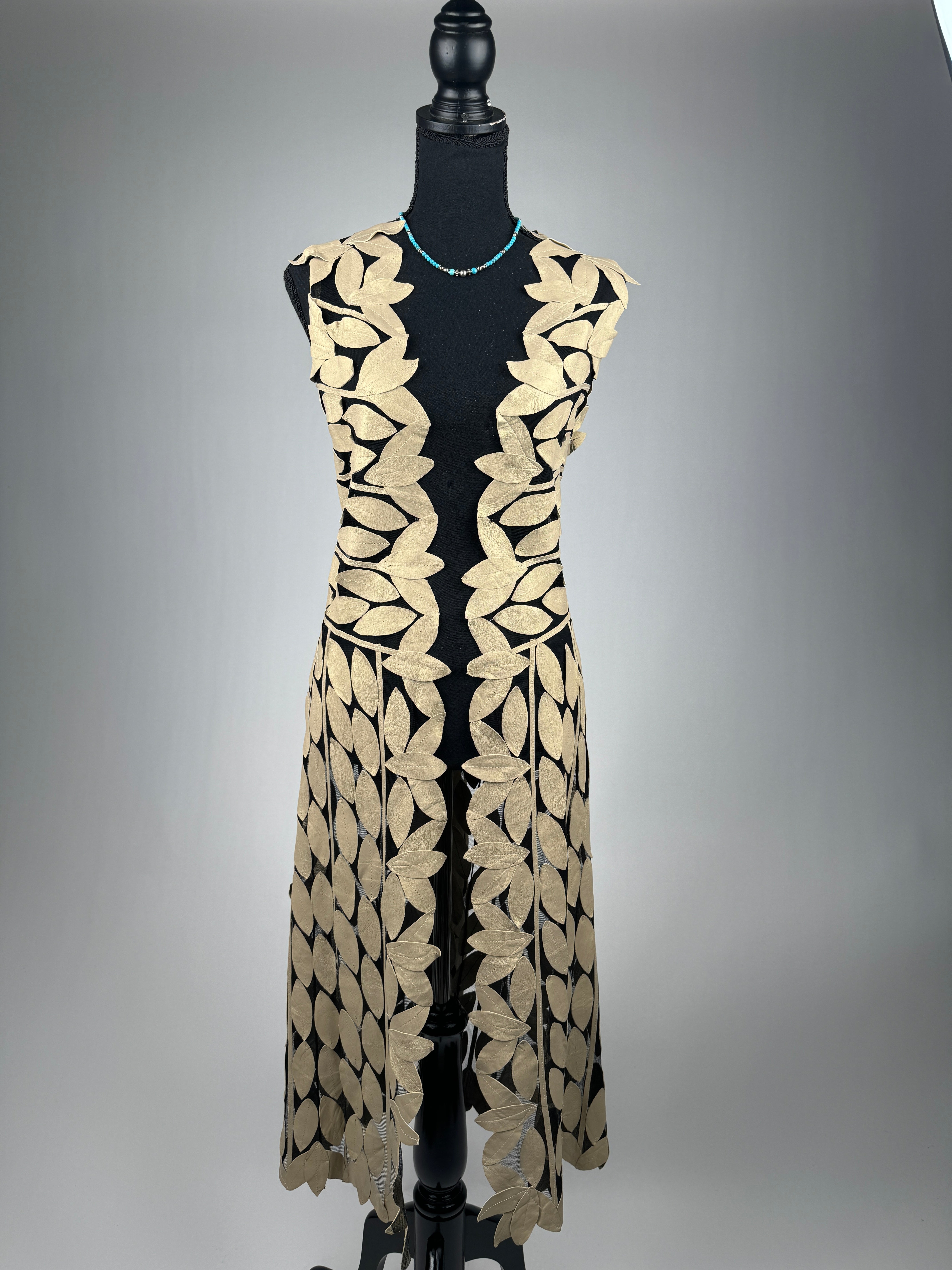 Long Sleevelss Open Vest