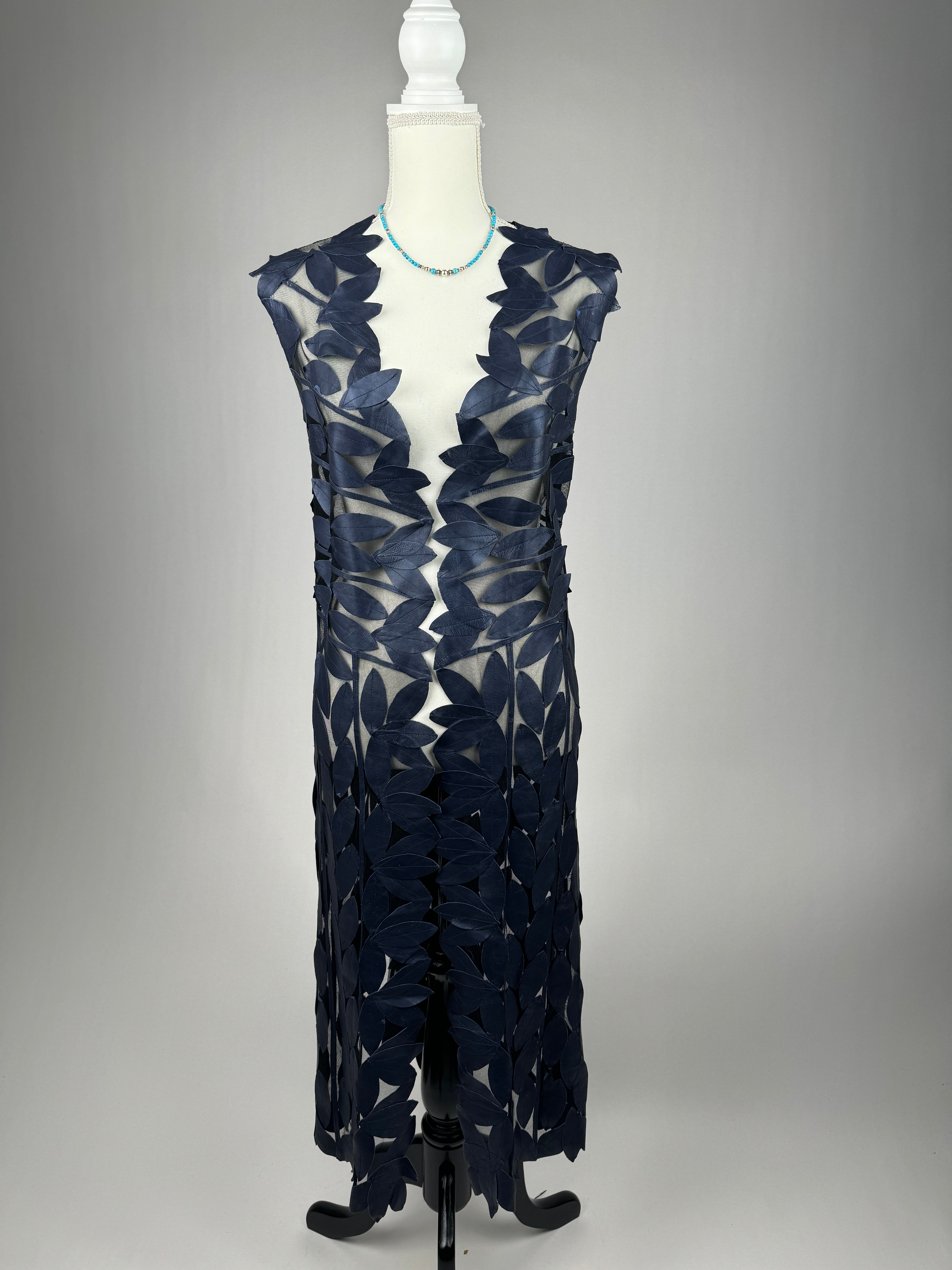 Long Sleevelss Open Vest