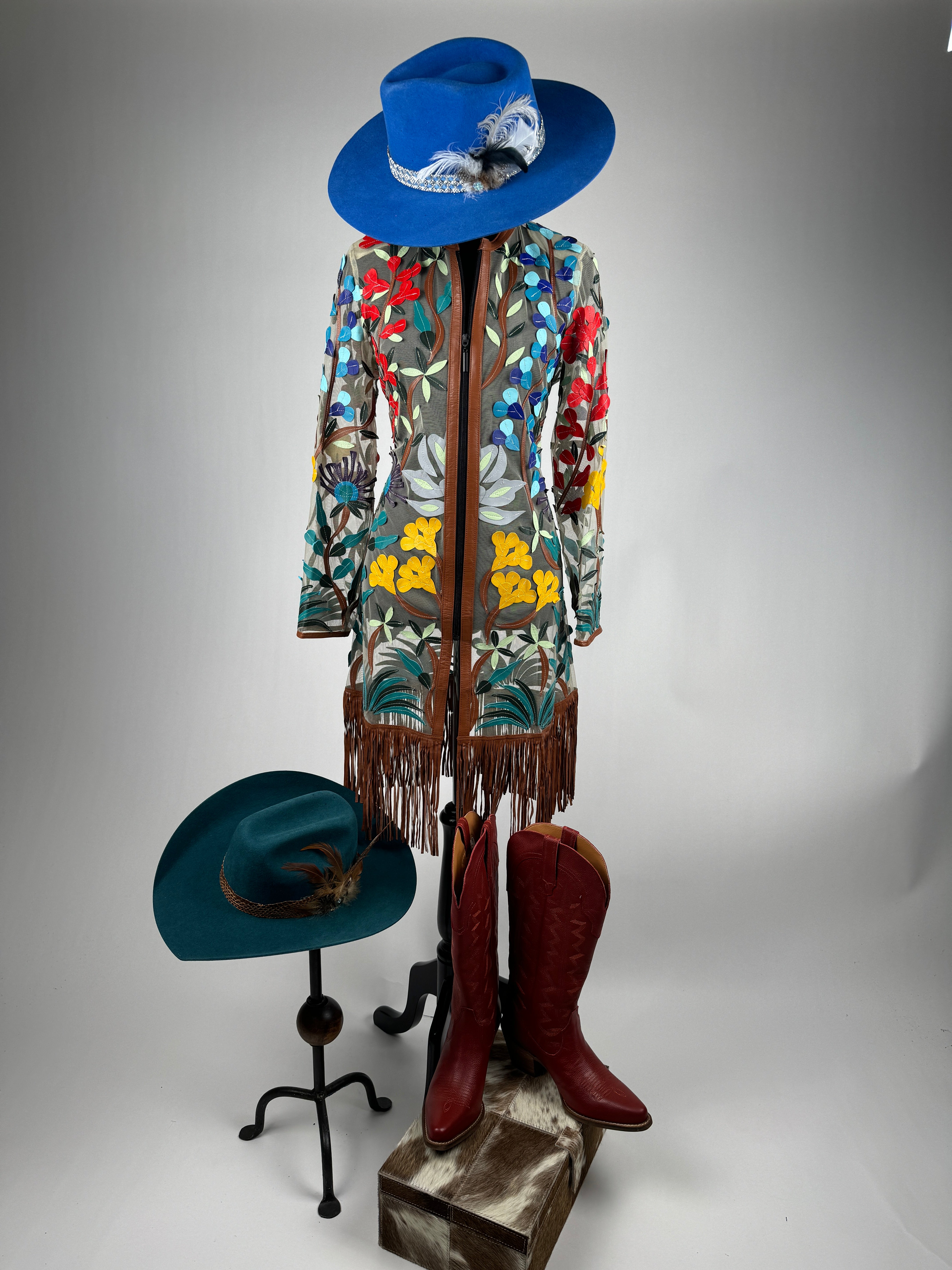 Floral Mesh Lace Jacket