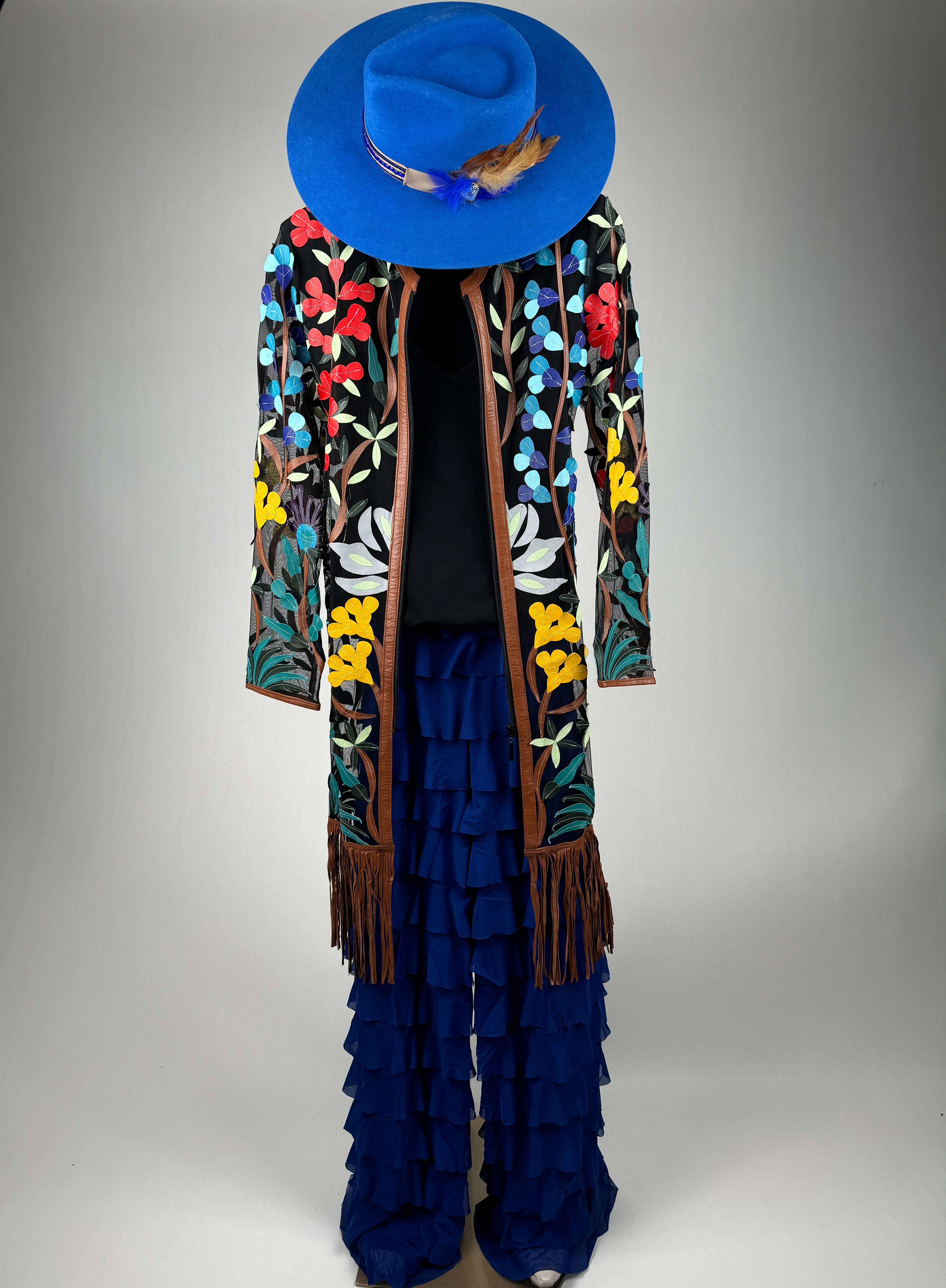 Floral Mesh Lace Jacket