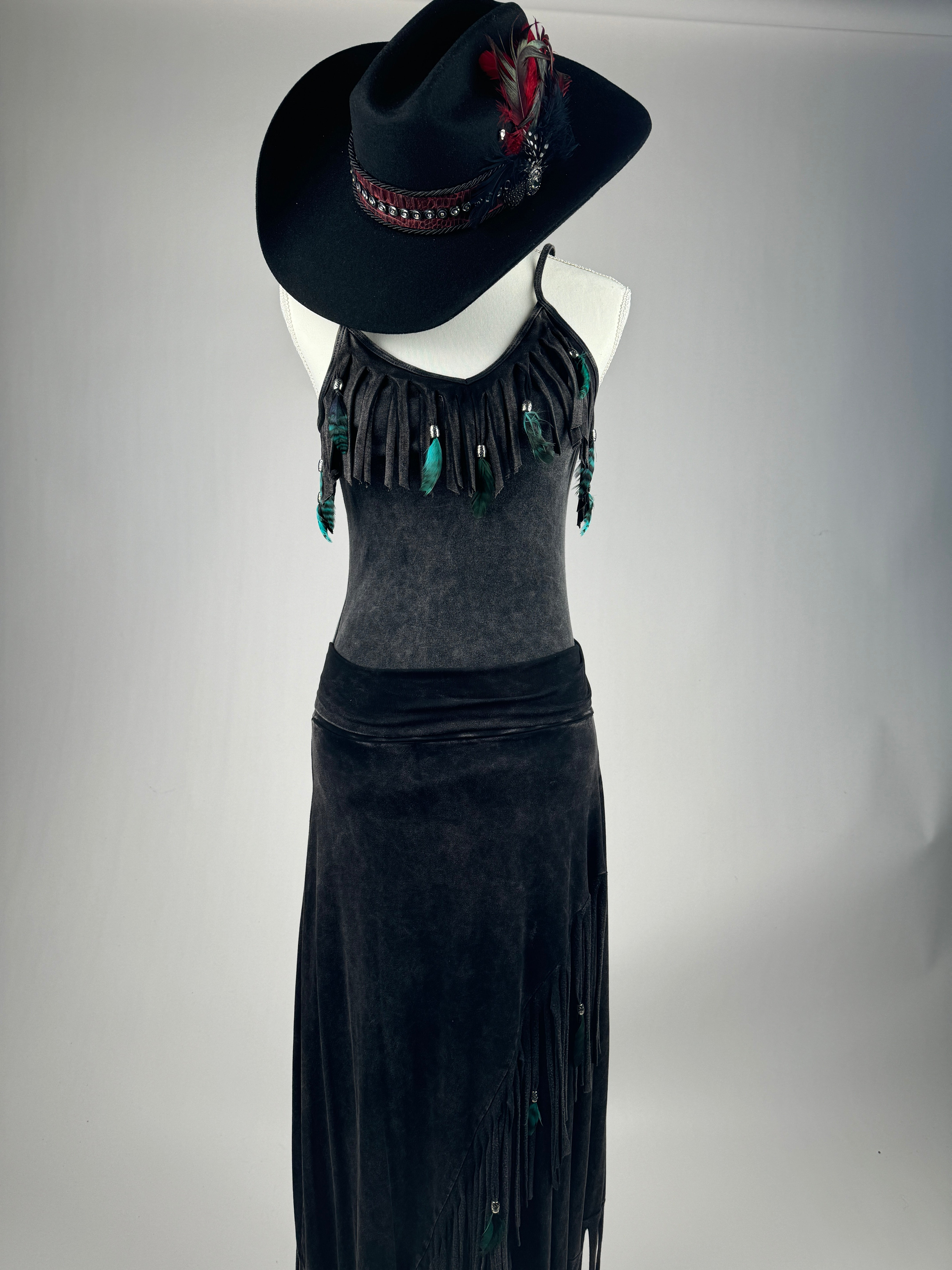 Fringe Beaded Cami Top