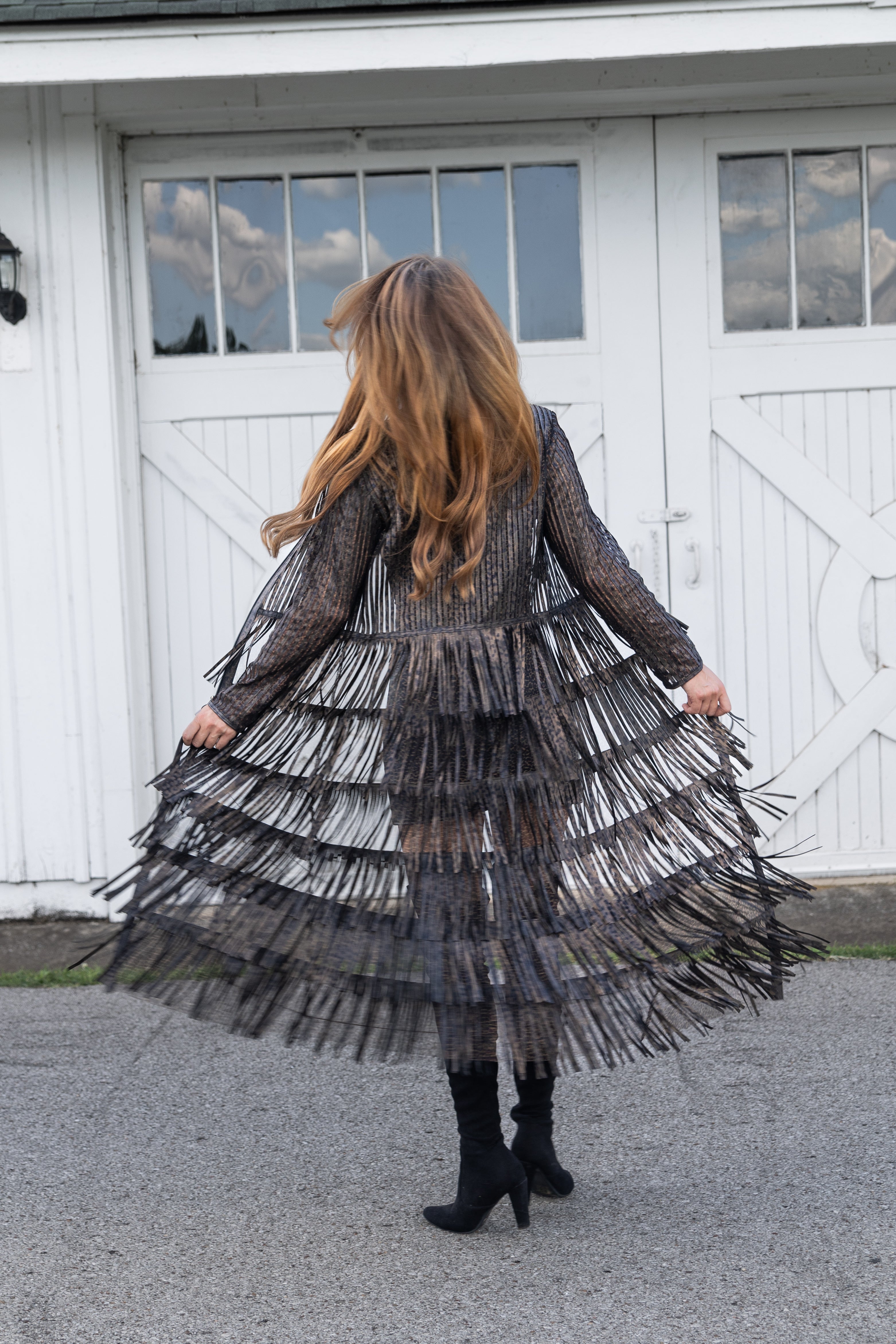 Long Fringe Duster