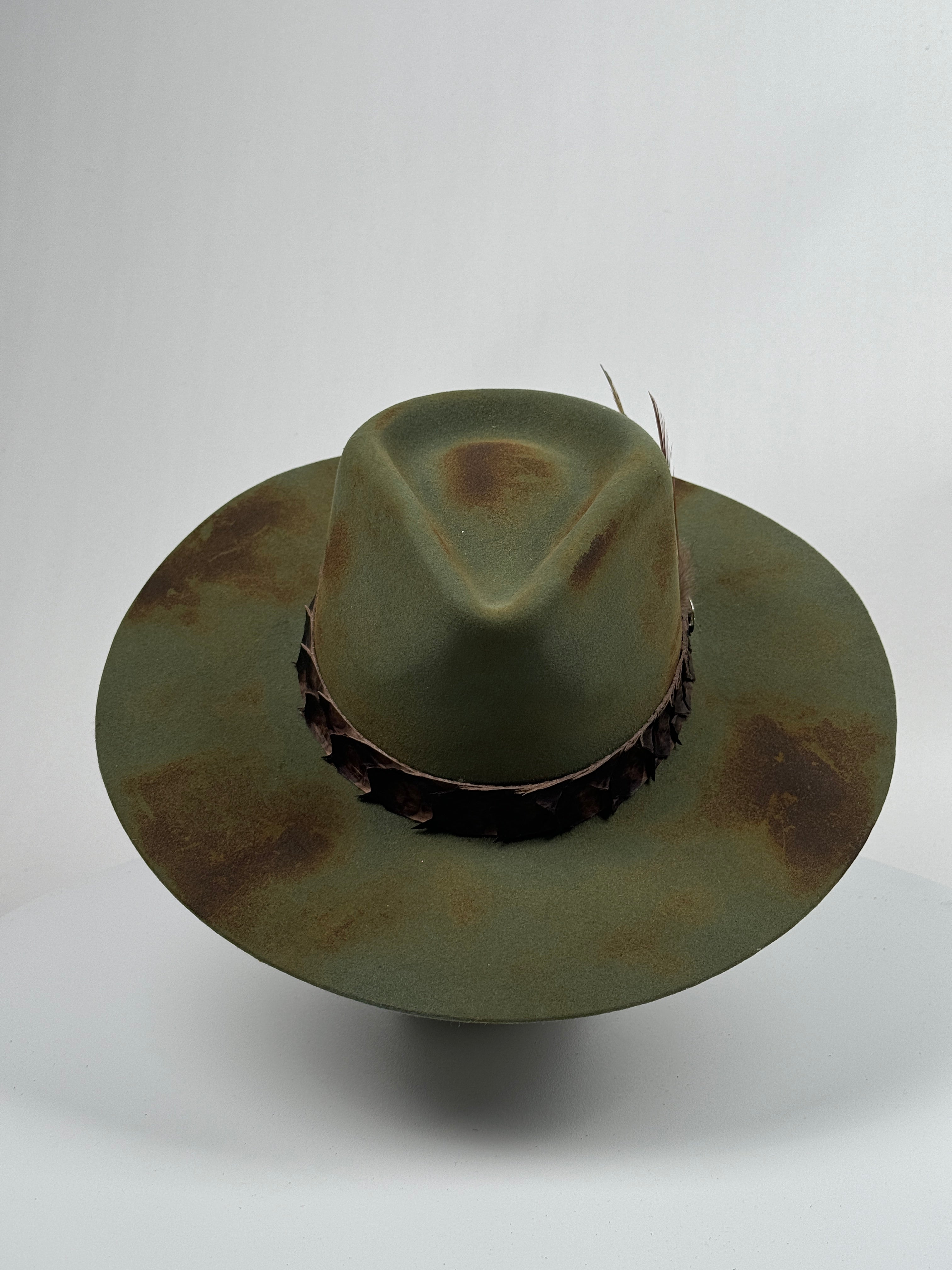 Exotic Croc Band Rancher Hat