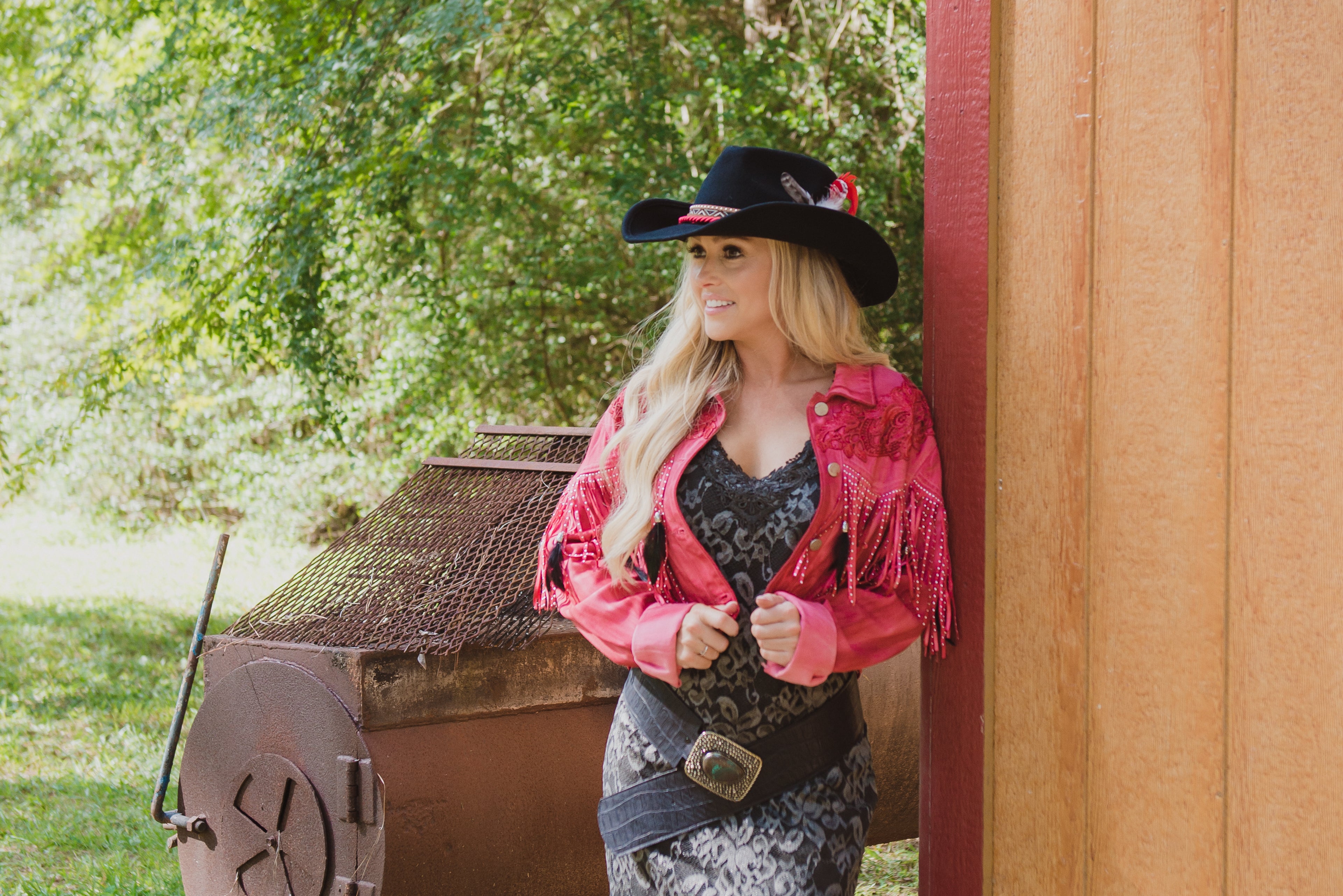 Denim Distressed Bolero Jacket