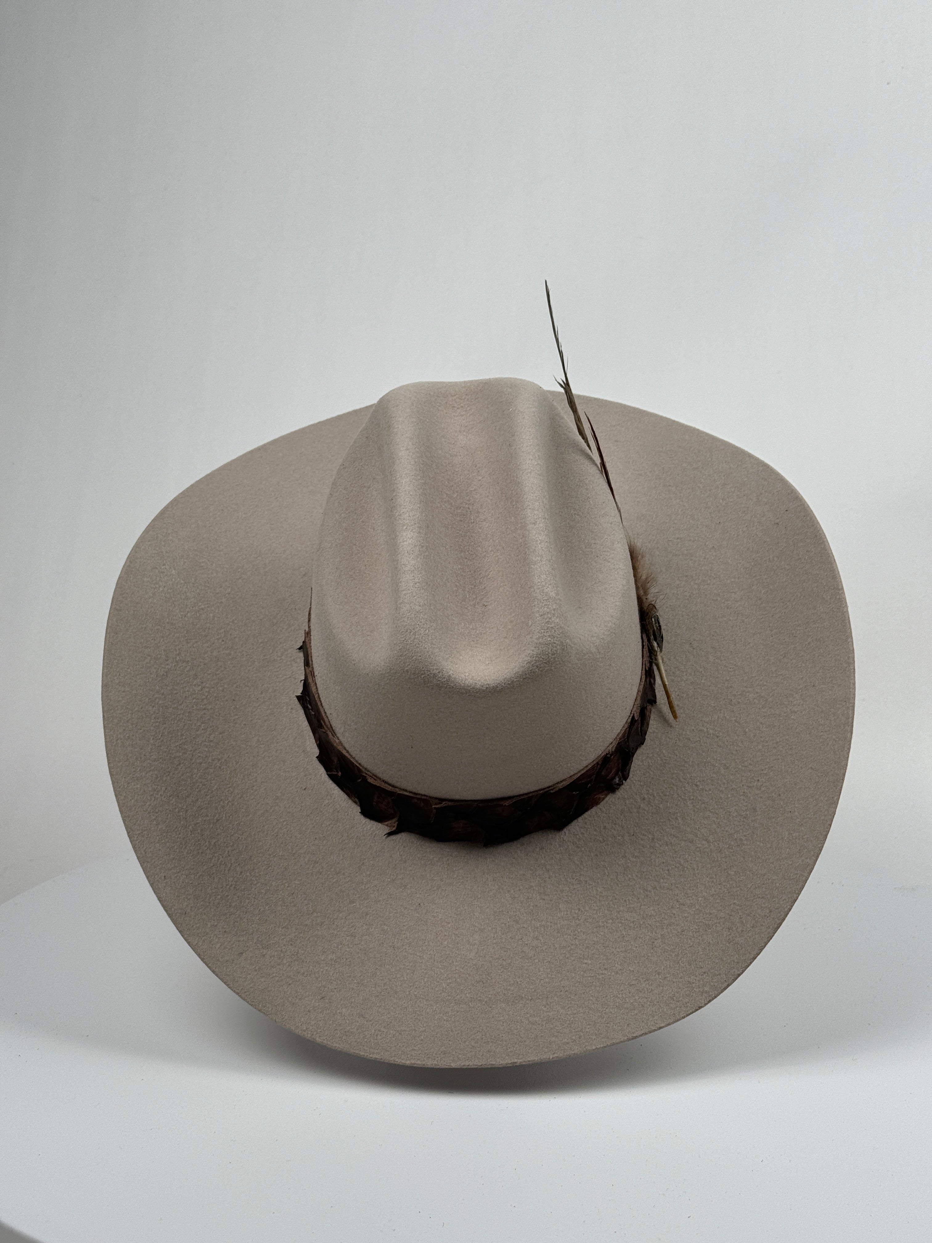Exotic Croc Star Band Cowboy Hat