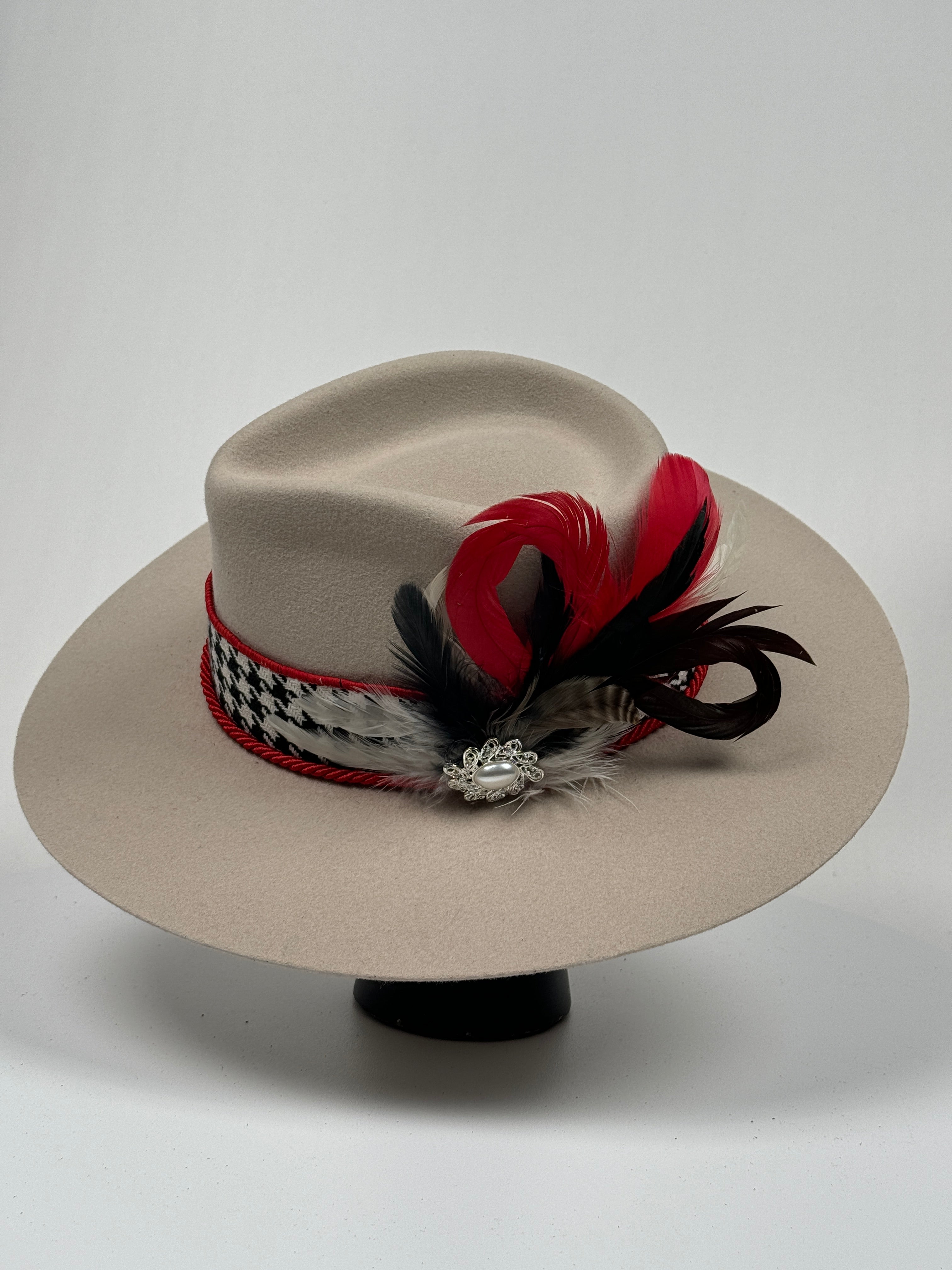 Scarf Band Cream Rancher Hat