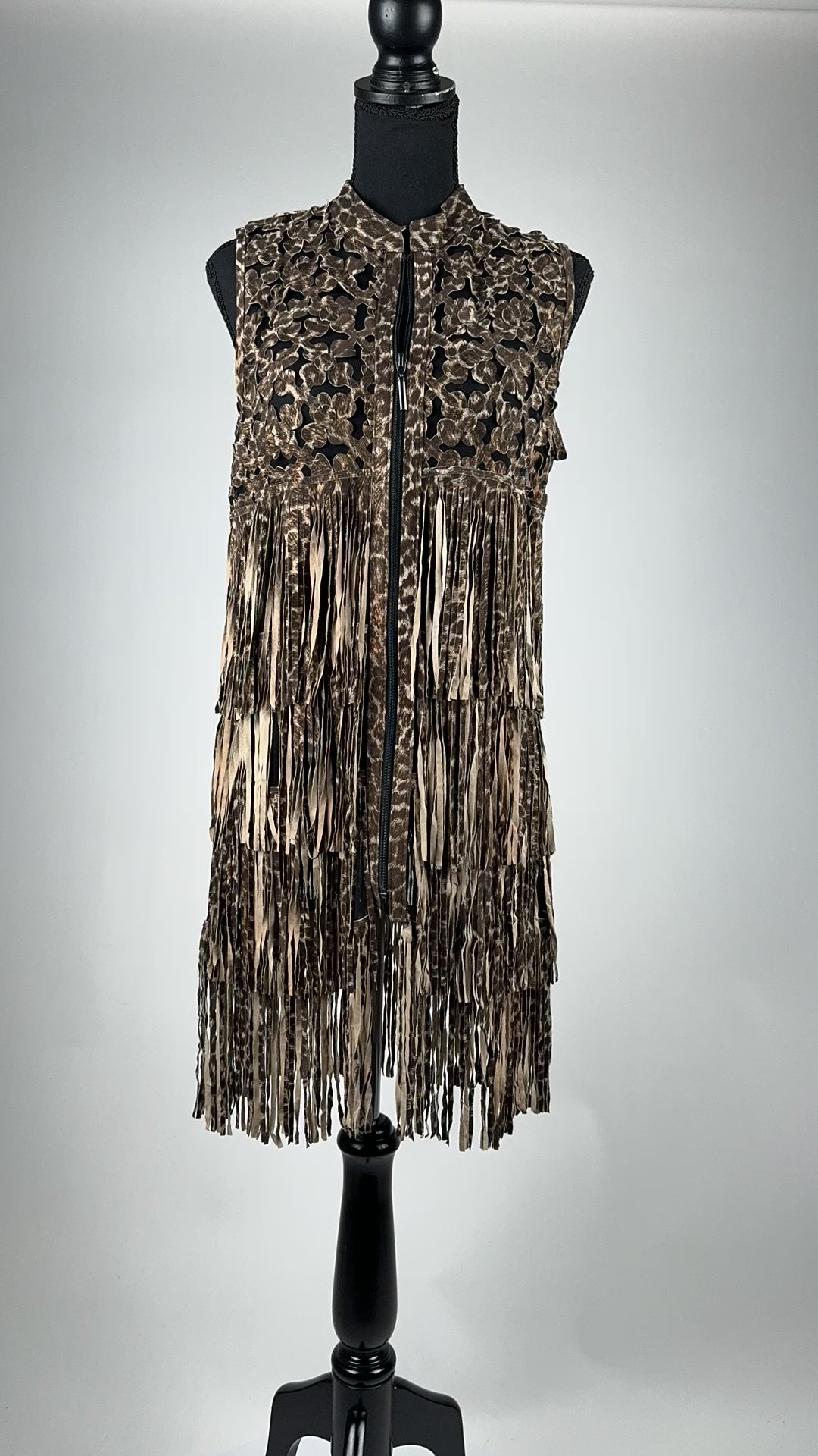 Daisy Design Mid Length Fringe Tunic