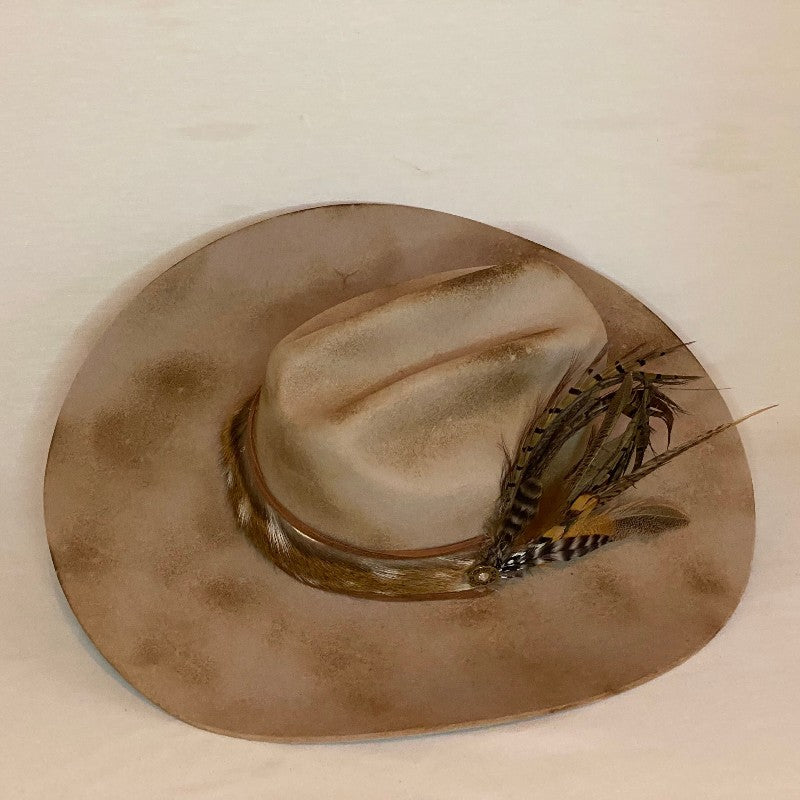 Two Old Western Hats Photograph by David and Carol Kelly - Fine